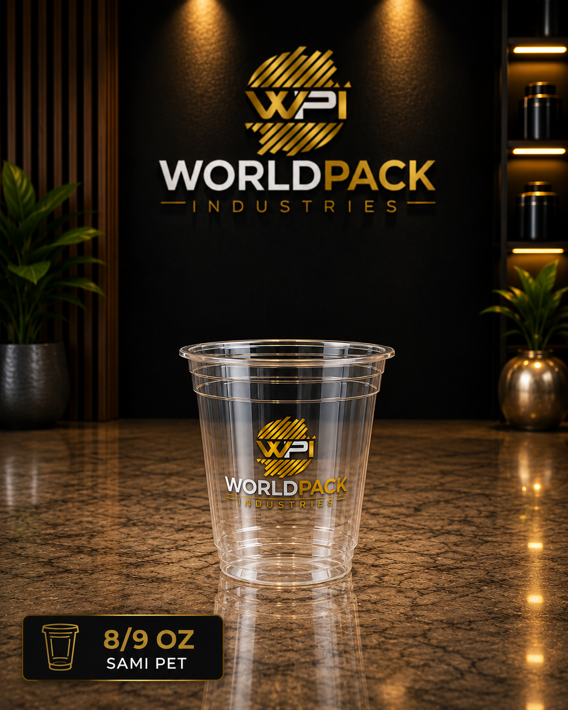 8/9 oz Sami PET cup