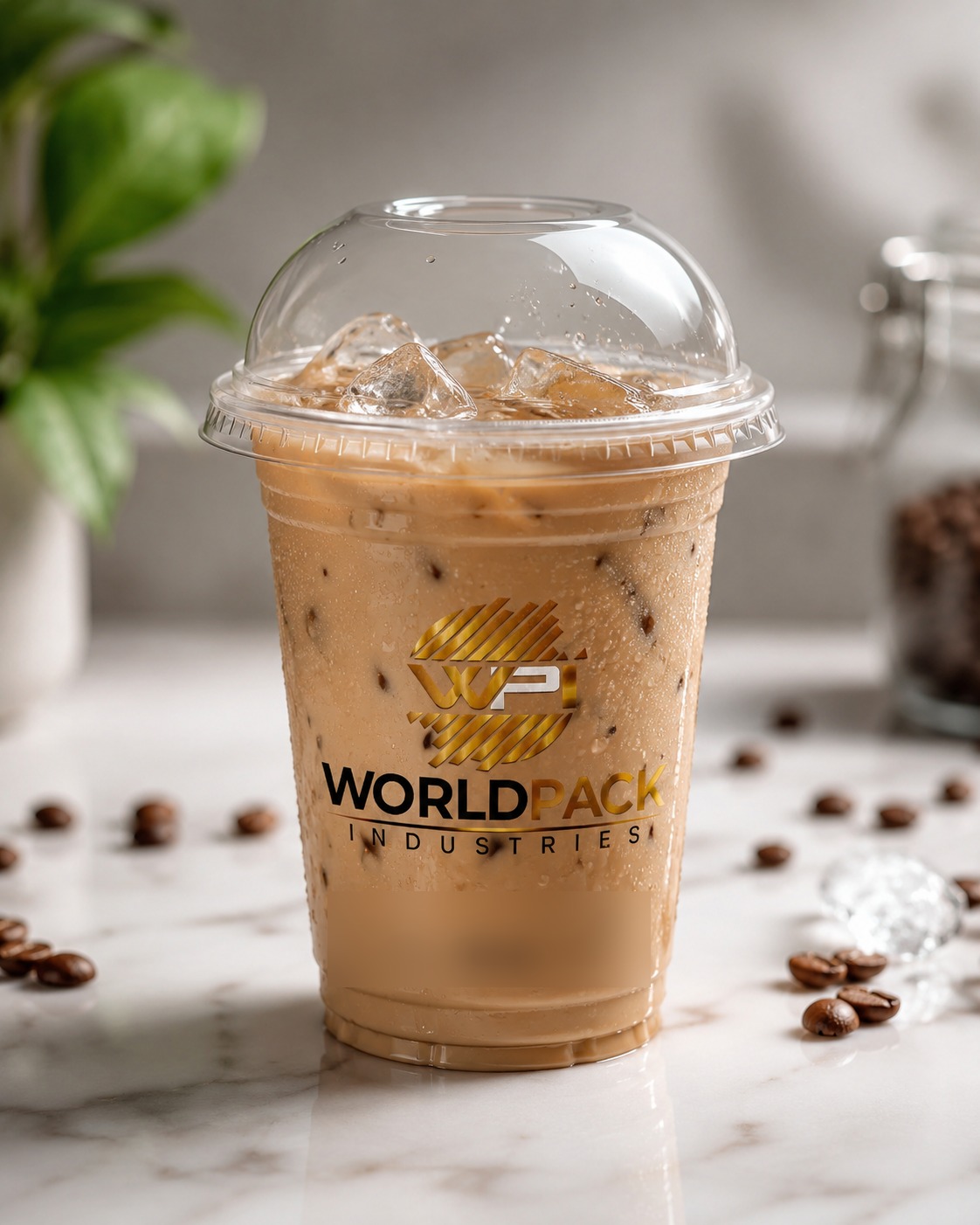 Cold coffee in Worldpack PET cup